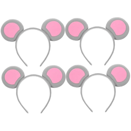 IWOWHERO Halloween-stirnband-set 4-teilig -stirnband Ohr-kopfbedeckung Für Frauen Cosplay-party von IWOWHERO