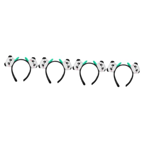 IWOWHERO 4 Stück Stirnband Panda Ohr Kopfschmuck Panda Haarband Cartoon Haarband Tierkopf Bopper Tierohr Haarband Panda Kopfbedeckung Panda Kopfschmuck Panda Kopfschmuck Kopfbänder Stoff IWOWHERO 4 Stück Stirnband Panda Ohr Kopfschmuck Panda Haarband Cartoon Haarband Tierkopf Bopper Tierohr Haarband Panda Kopfbedeckung Panda Kopfschmuck Panda Kopfschmuck Kopfbänder Stoff von IWOWHERO