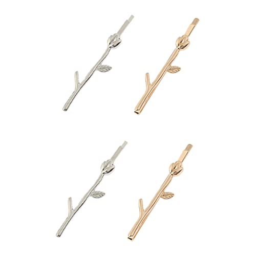 IWOWHERO 4stücke Teiliges Vintage Baumzweig Haarspangen Für Damen Haarklammern Hochwertigem Für Partys Und Alltag von IWOWHERO