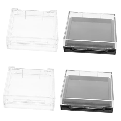 IWOWHERO 4-teiliges Etui Für Künstliche Nägel Stabile Aufbewahrungsbox Für Aufgepresste Nägel Nagelvitrine Nagelaufbewahrungs-organizer Leicht Und Tragbar von IWOWHERO