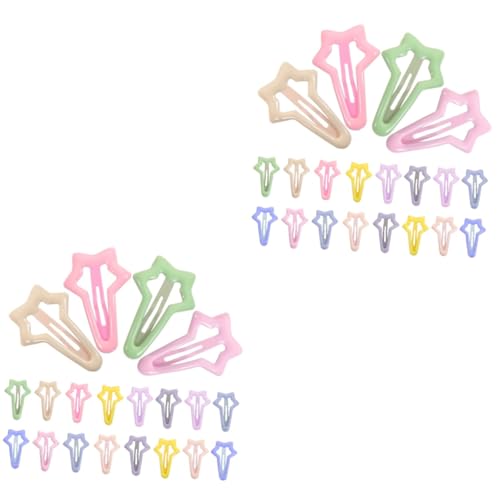 IWOWHERO 40stücke Niedliche Farbige Haarklammern Für Mädchen Einzigartige Haarspangen Aus Eisen Haarschmuck Für Junge Mädchen Und Damen Für Freizeit Und Besondere Anlässe von IWOWHERO