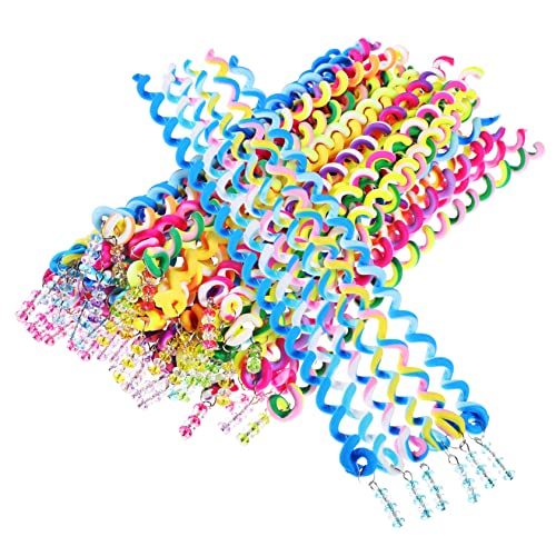 IWOWHERO 42stücke Teiliges Bunte Haarwerkzeuge Für Mädchen Spiral-haarflechter Haarschmuck Und Styling-accessoires Für Kreative Frisuren Und Schnelle Haarstylings von IWOWHERO