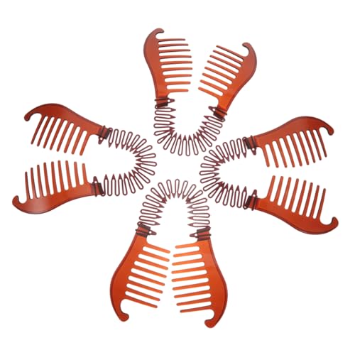 IWOWHERO 4stücke Haarkämme Für Frauen Flechtwerkzeug Bananenkamm Doppelkamm Haarclip Aus Kunststoff Für Mittellanges Langes Dickes Oder Lockiges Haar von IWOWHERO