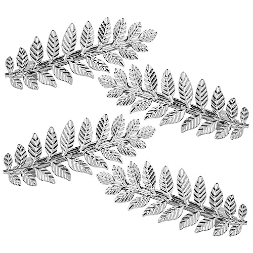 IWOWHERO 4stücke Haarspange Feder-haarspange Damen Pferdeschwanzmanschette Haarstyling-accessoires Für Dickes Haar Und Tägliche Nutzung von IWOWHERO