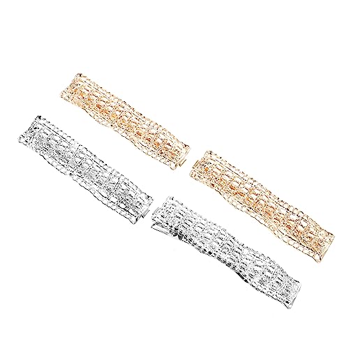 IWOWHERO 4stücke Hohle Haarspangen Stilvolle Haarnadeln Legierung Kreative Haarnadel Mädchen Haardecor von IWOWHERO