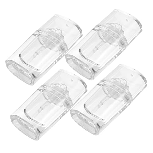 IWOWHERO 4stücke Transparente Lippenöl-flaschen Nachfüllbare Lipgloss-rohre Für Damen Leere Behälter Für Lippenbalsam Für Reisen Und -kosmetik von IWOWHERO