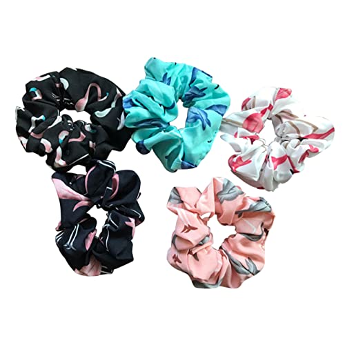 IWOWHERO 5stücke Teiliges Elastische Haargummis Mit Flamingo-design Nahtlose Haarbänder Für Und Mädchen Als Haaraccessoire Oder Modisches Armband IWOWHERO 5stücke Teiliges Elastische Haargummis Mit Flamingo-design Nahtlose Haarbänder Für Und Mädchen Als Haaraccessoire Oder Modisches Armband von IWOWHERO