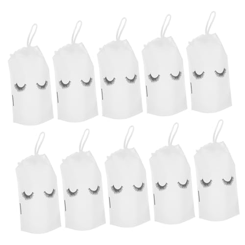 IWOWHERO Make-up-Taschen 50 Stück Wimpern-Koffer Mit Kordelzug Kosmetiktasche Aus Eva-Material Für Frauen von IWOWHERO