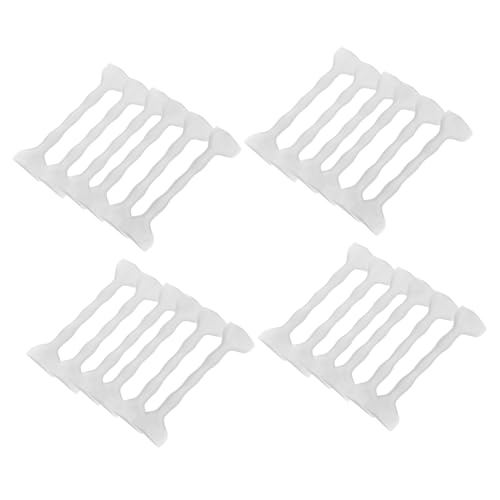 IWOWHERO 50 Stück Teiliges Eyeliner Stempel mit Schablonen Wasserfestes Augen-make-up Werkzeug für Anfänger Vielseitige Winged Tip Designs Mascara Schutz Kompakt und Reisefreundlich von IWOWHERO