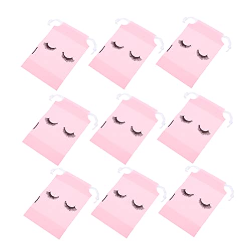 IWOWHERO 50 Stück Wimpern-kulturbeutel Mit Kordelzug Make-up-Tasche Kosmetiktasche Für Frauen Tasche Wimpern Große Kapazität Reise-Kosmetiktasche IWOWHERO 50 Stück Wimpern-kulturbeutel Mit Kordelzug Make-up-Tasche Kosmetiktasche Für Frauen Tasche Wimpern Große Kapazität Reise-Kosmetiktasche von IWOWHERO