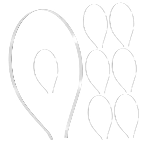 IWOWHERO 50stücke Blank Edelstahl Diy Haarreifen Diy Blank Einfache Haarreifen Materialien von IWOWHERO
