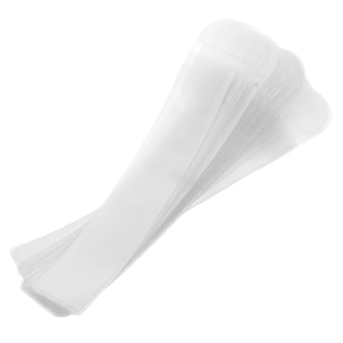 IWOWHERO 50stücke Transparente Make-up Pinsel Aufbewahrungstasche Wasserdichter Und Staubdichter Organizer Für Kosmetikpinsel Und Werkzeug Für Und Ordnung Im Badezimmer von IWOWHERO