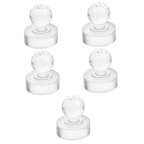 IWOWHERO 5st Lidschattenplatte Textmarker-pressstempel Lüfter Aufkleber Bürste Rasierer Balsam Lippenstift Schablone Lidschatten-presswerkzeug Lidschattenstift Patch Acryl Transparent von IWOWHERO