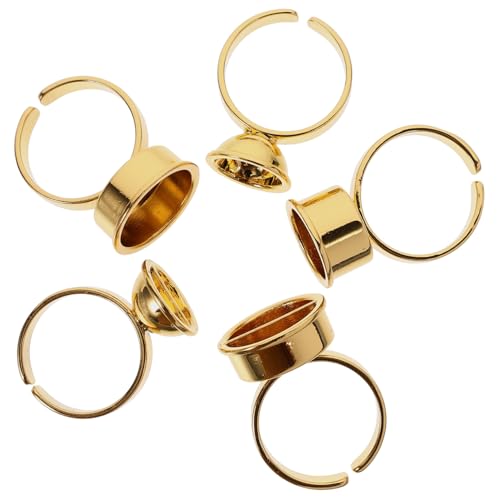 IWOWHERO 5stücke Wimpernring-cups Aus Metall Organizer Für Wimpernverlängerung Halter Für Kleberinge Geeignet Für Profis Und Heimwerker von IWOWHERO