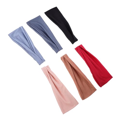 IWOWHERO 6stücke Sport Stirnbänder Für Frauen Elastische Schweißbänder Farben Weinrot Kaffee Rutschfest Für Yoga Fitness Und Laufen IWOWHERO 6stücke Sport Stirnbänder Für Frauen Elastische Schweißbänder Farben Weinrot Kaffee Rutschfest Für Yoga Fitness Und Laufen von IWOWHERO