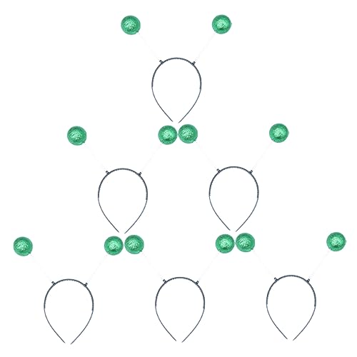 IWOWHERO 6stücke Kostüm Ball Haarreifen Einzigartige Karneval Kopfschmuck Party Haar Kreise Für Festivaldekoration Und Kostümparty von IWOWHERO