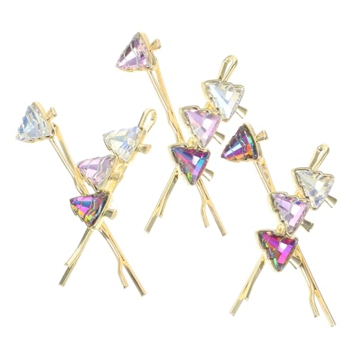 IWOWHERO Haarnadel Für Die Braut Haarspange Mit Weihnachtsbaum Haarschmuck Haarspange Für Frauen Teenager Mädchen von IWOWHERO