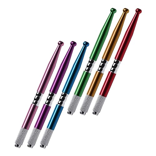 IWOWHERO 6Stücke Teiliges Professioneller Augenbrauenstifte Manuelle Microblading Stifte für Präzise Augenbrauen und Lippenkonturen von IWOWHERO