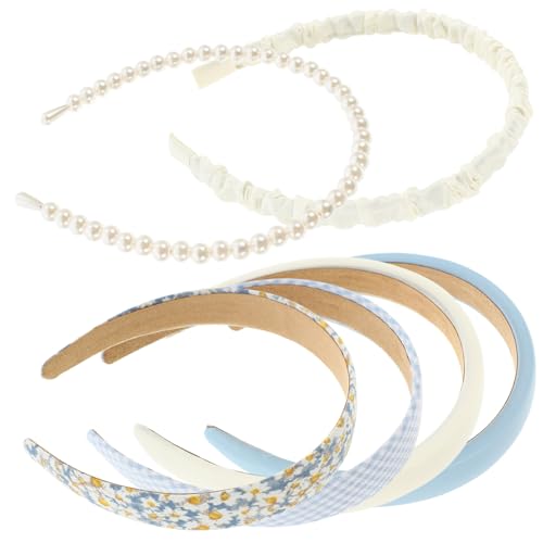 IWOWHERO 6stücke Teiliges Set Haarreifen Für Elastische Headbands Verschiedenen Farben Für Teenager Partys Reisen Und Alltagsgebrauch von IWOWHERO