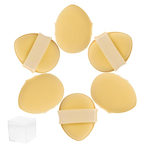 IWOWHERO 6st Mini-finger-puff Lidschatten-puffs Puderquasten Finger-make-up-puffs Kosmetik-puffs Kosmetikschwämme Puderschwämme Puff Puste Machen Make-up-grundlage Mischen Schwamm von IWOWHERO