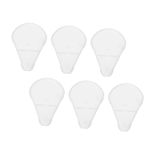 IWOWHERO 6stücke Kosmetikpinselabdeckung Schutz Für Highlighter Pinsel Utensilien Organizer Reisehalterung Make-up Werkzeug von IWOWHERO