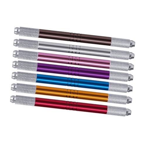 IWOWHERO 7stücke Microblading Augenbrauenstift Manueller Tattoo-stift Für Profis Und Zuhause Praktische Augenbrauenstift Versorgung Mit Rutschfestem Design von IWOWHERO