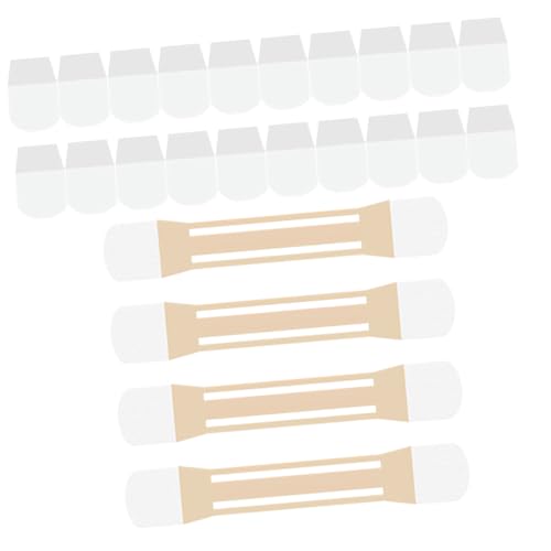 IWOWHERO 8 Stk Nackenlift-Aufkleber Falten elastisches Halsliftingband Aufkleber zur Halsstraffung Halslifting-Band unsichtbares Gesichtsband Nackenband Halslift-Patches Gummi von IWOWHERO