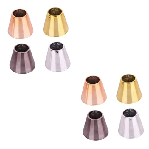 IWOWHERO 2 Sets Elegante Pferdeschwanzhalter-clips für Frauen und Mädchen Haar-accessoires-set Aus Metallimitat Pferdeschwanz-schnallen Zum Stylen 4 Stück von IWOWHERO