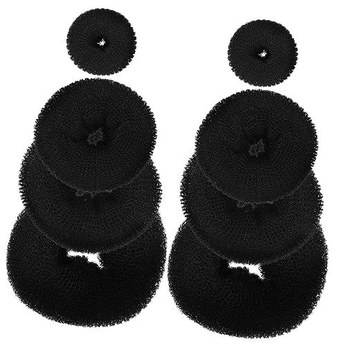 IWOWHERO 8-teiliges Haar-dutt-former-set Dutt-donut-styling-tool Für Frauen Wiederverwendbarer Haar-dutt-former Haar-styling-tools Für Hochzeit Abschlussball Date von IWOWHERO