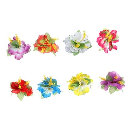 IWOWHERO 8St Haarklammer hochzeitshaar schmuck wedding hair accessories dekorative Haarspangen für Frauen Strand-Haarspangen für Frauen Haar Klammern Haarnadeln Haarspange die Blumen von IWOWHERO