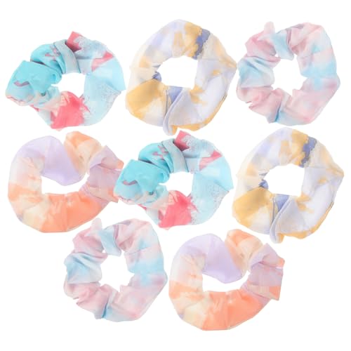 IWOWHERO Batik-haarset Mit Farbverlauf Haargummis Haargummis Für Mädchen Zubehör Zufällige Farbe von IWOWHERO