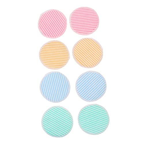 IWOWHERO 8stücke Wiederverwendbare Make-up Entferner Pads Aus Bambusfaser Gesichtswaschpads Für Porenreinigung Entfernt Überschüssiges Öl Für Tägliche Schönheitspflege von IWOWHERO
