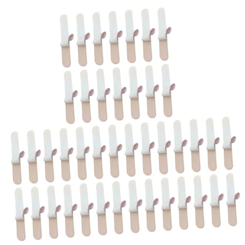 IWOWHERO 90 Stk Kragen Schweißband Schweißbänder Für Schutzhelme Hut Schweißpads Schweißabsorbierendes Hutfutter Gepolstertes Hemd Hut Schweißbandfutter Hut-sweat-liner Kragenschutzpolster von IWOWHERO