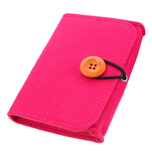 IWOWHERO Ätherische Öle Aufbewahrungstasche aus Filz Tragbares Organizer Täschchen für Kleine Flaschen Robust und Verschleißfest für Reise und Zuhause Schützende Aromatherapie Flaschen von IWOWHERO