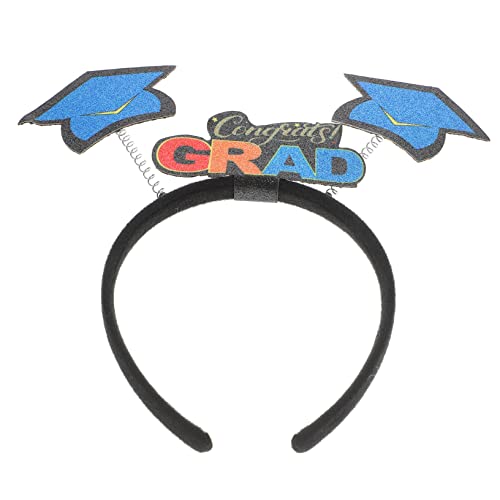 IWOWHERO Einzigartiges Abschlussgeschenk Für Sie Modisches Stirnband Mit Abschlusskappe Für Studenten Entzückendes Haarband Abschlusselemente Für Party-foto-requisiten von IWOWHERO