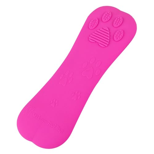 IWOWHERO Silikon Make-up Pinselhalter Tragbare Kosmetik Organizer Tasche Faltbarer Make-up Pinsel Aufbewahrungsbehälter Für Lippenstifte Pinsel Und Mehr Für Reisen Und Veranstaltungen von IWOWHERO