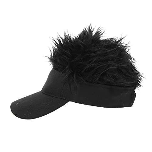 IWOWHERO Baseballkappe Für Herren Perückenhut Baseballmütze Hüte Für Männer Wiederverwendbar Tragbar Sonnenschutzhut Kompaktes Design Geeignet Für Training Alltag Und Reisen von IWOWHERO