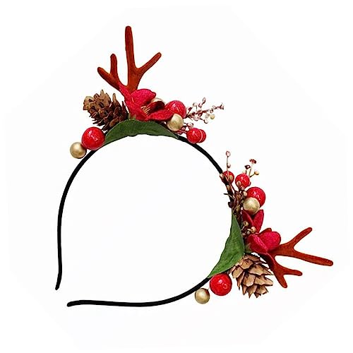 IWOWHERO Entzückende Weihnachten Haar Hoops Dekorative Kopfbedeckung Haar Band Für Frauen Karneval Zubehör von IWOWHERO