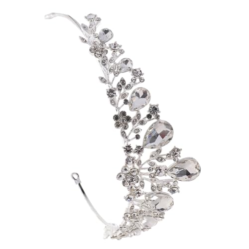 IWOWHERO Damen-stirnband Mit Strasskrone – Metall-brautschmuck – Stilvolles Kopfstück Für Hochzeit Abschlussball IWOWHERO Damen-stirnband Mit Strasskrone – Metall-brautschmuck – Stilvolles Kopfstück Für Hochzeit Abschlussball von IWOWHERO