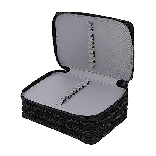 IWOWHERO Multi-Schicht Federmäppchen Für Künstler Buntstiftetui Mit Hoher Kapazität Tragbare Aufbewahrung Für Wasserfarben Pinsel Und Mehr Für Schule Und Büro von IWOWHERO