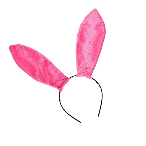 IWOWHERO Hasenohr-haarreif Aus Hochwertigem Material Party-kopfbedeckung Mit Exquisiter Verarbeitung Fröhliches Haar-accessoire Für Cosplay-events Stabiles Stirnband Verrutschen von IWOWHERO