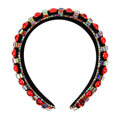 IWOWHERO Rhinestone Headband Für Frauen Elegantes Haarband Mit Kristallen Accessoire Für Hochzeiten Partys Und Besondere Anlässe Vintage-stil Für Mädchen Und Frauen von IWOWHERO