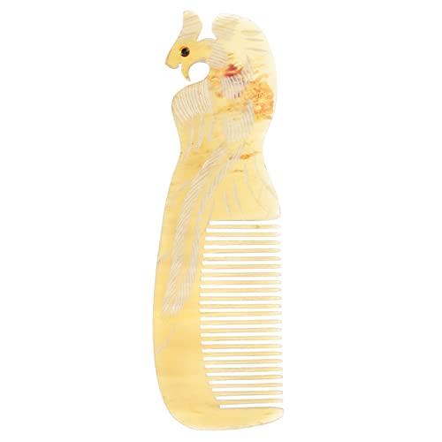 IWOWHERO Eleganter Haarkamm aus Natürlichem Horn Leichter und Handlicher Friseur Kamm für Damen Herren Entwirren von Lockigem Haar Beim Shampoo oder Conditioner Zufällige Farbe IWOWHERO Eleganter Haarkamm aus Natürlichem Horn Leichter und Handlicher Friseur Kamm für Damen Herren Entwirren von Lockigem Haar Beim Shampoo oder Conditioner Zufällige Farbe von IWOWHERO