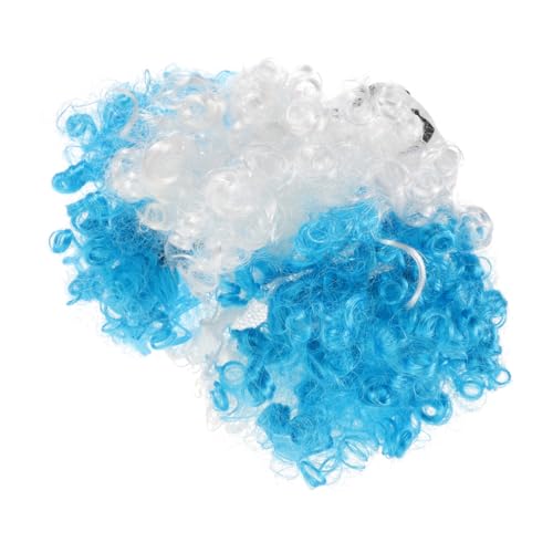 IWOWHERO Afro-haarperücke Modisch Party Kopfschmuck Gefärbt Cosplay Lockige Perücke Für Maskeraden Urlaub Kopfbedeckung von IWOWHERO