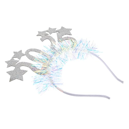 IWOWHERO Glitzerndes Happy Year Stirnband mit Einstellbaren Zahlen und Schimmernden Sternen Leichtes Komfortables Party Haarreif für Silvester Feier und Neujahrsdekoration IWOWHERO Glitzerndes Happy Year Stirnband mit Einstellbaren Zahlen und Schimmernden Sternen Leichtes Komfortables Party Haarreif für Silvester Feier und Neujahrsdekoration von IWOWHERO