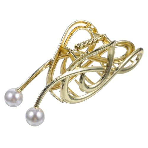 IWOWHERO Große Metall Haarklammer mit Perlen und Musiknoten Design Elegante Haarspange für Dickes und Dünnes Haar Modisches Haarstyling Zubehör für Frauen und Mädchen Komfortabel und Fest IWOWHERO Große Metall Haarklammer mit Perlen und Musiknoten Design Elegante Haarspange für Dickes und Dünnes Haar Modisches Haarstyling Zubehör für Frauen und Mädchen Komfortabel und Fest von IWOWHERO