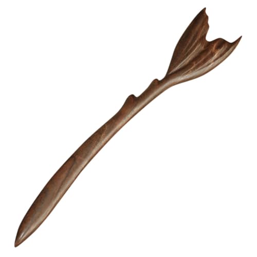 IWOWHERO Grüne Sandelholz Haarstäbe für Damen Chinesischer Haarschmuck Stabiles Glattes Design für Sicheren Langlebige Holzhaarnadeln im Retro Stil Passend zu Verschiedenen Frisuren und von IWOWHERO