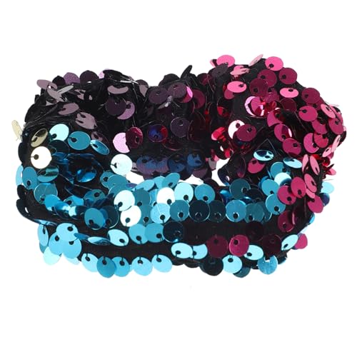 IWOWHERO Haar-accessoires Für Kinder Für Mädchen Haargummi Mit Pailletten Pferdeschwanzhalter Modisches Haarband Elastisch Und Bequem Für Den Langzeitgebrauch von IWOWHERO