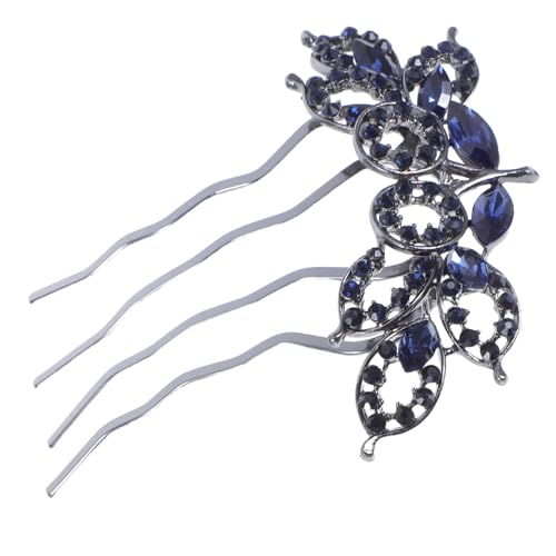 IWOWHERO Haarkamm Krone aus Langlebigem Legierungs Material mit Funkelnden Strasssteinen Modischer Haarschmuck für Mädchen für Hochzeit Party und Besondere Anlässe von IWOWHERO