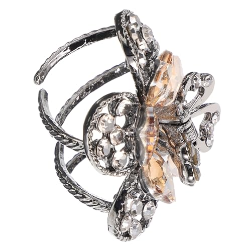 IWOWHERO Kleine Blumen-haarklammern Mit Strasssteinen Dekorative Haarklammern Für Damen Und Mädchen Im Vintage-stil von IWOWHERO